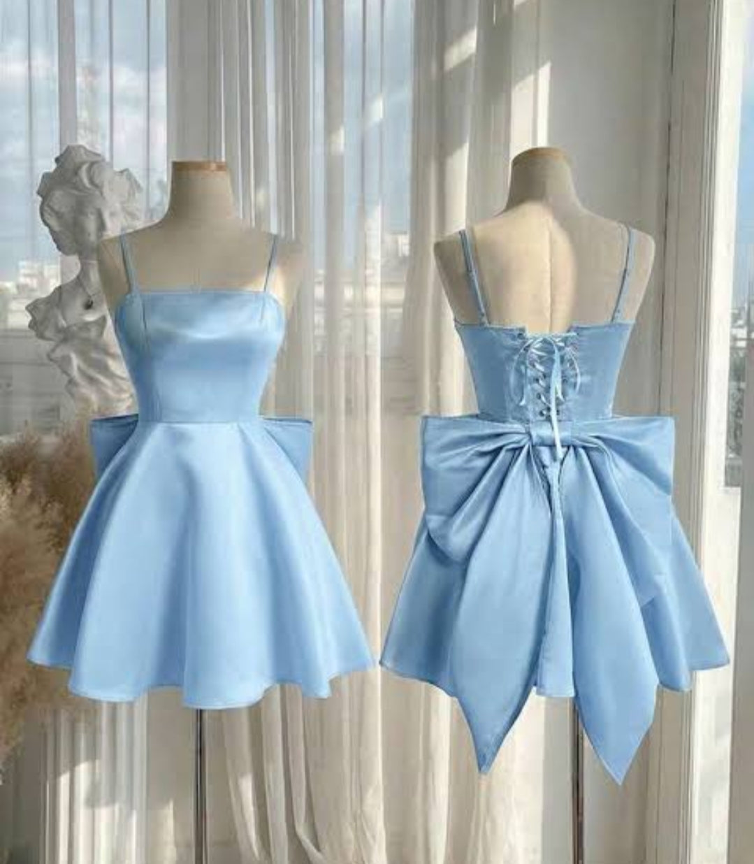 SHEIN backless spaghetti Dress