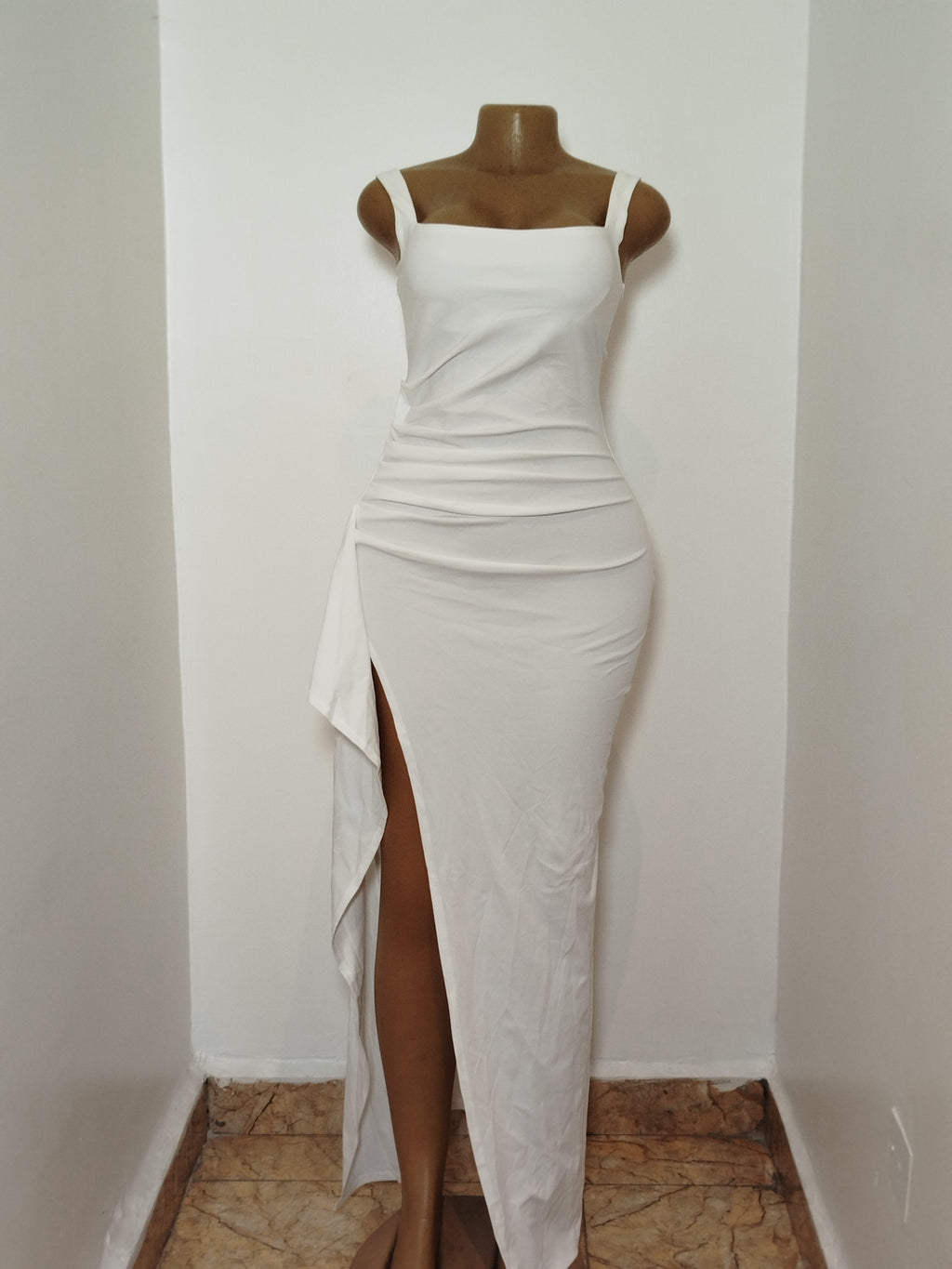 Backless maxi Dress, Spaghetti straps Party Dress