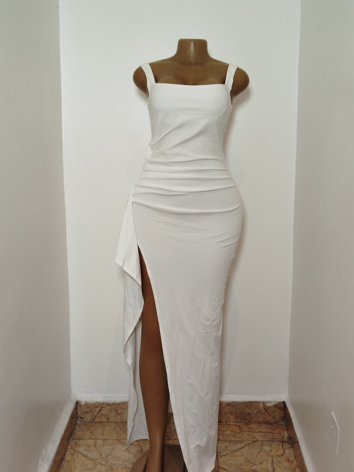 Backless maxi Dress, Spaghetti straps Party Dress
