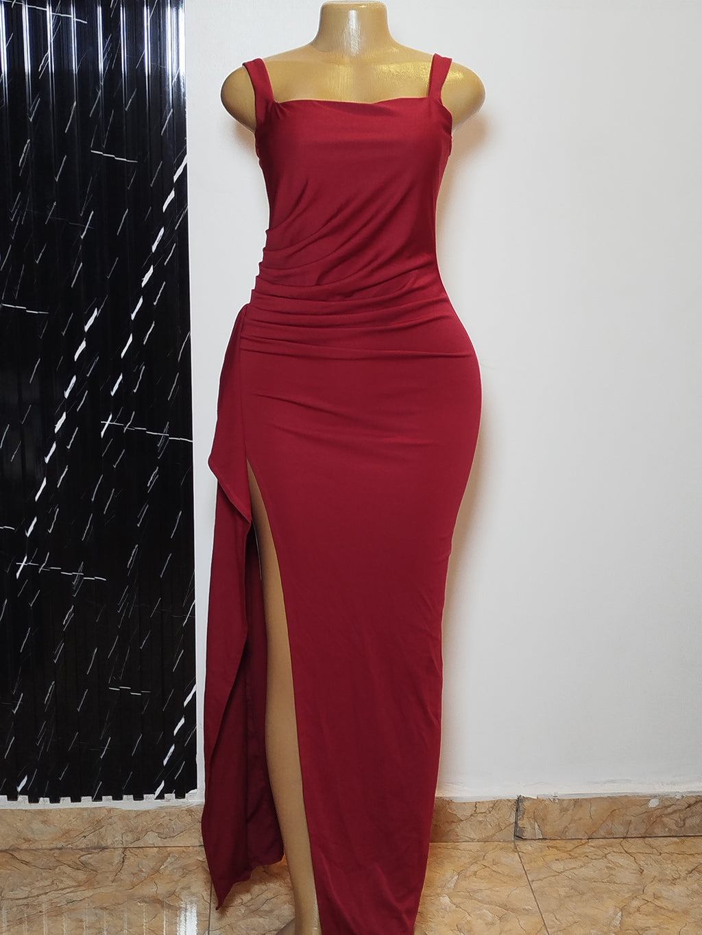 Backless maxi Dress, Spaghetti straps Party Dress